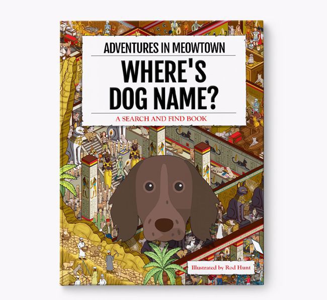Personalised German Longhaired Pointer Book: Where's Dog Name? Volume 2
